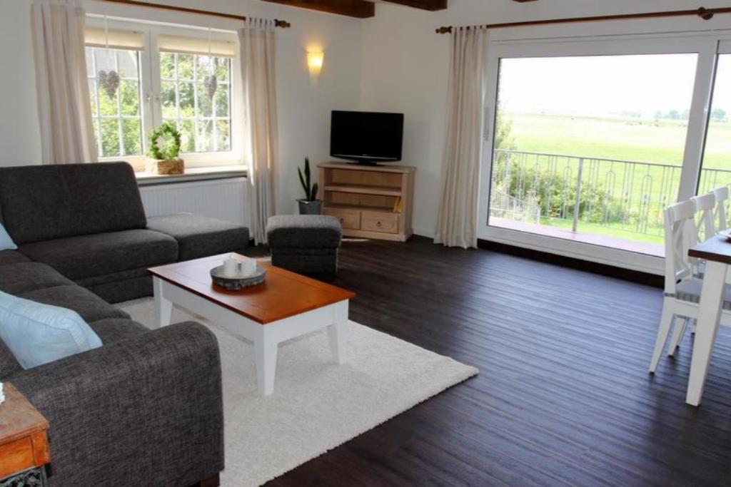 Apartamento Wohnen Unter Reet Galmsbull Exterior foto